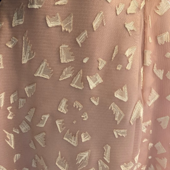 Pink patterned A-Line Skirt - Picture 2 of 5